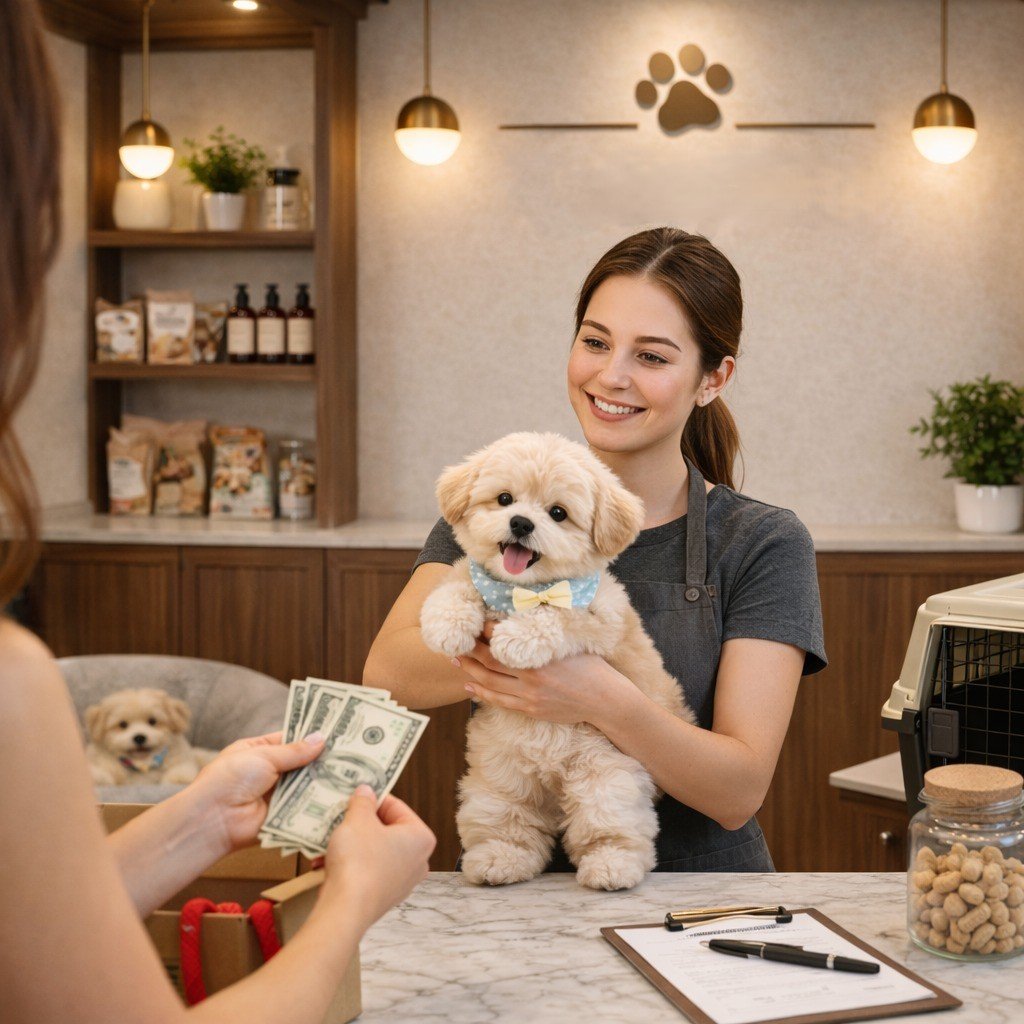 Happy Family with Pet